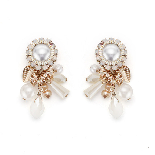 [아티카]Queen of the palace antique pearl&amp;Various other Earrings