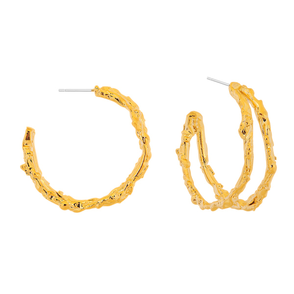 [아티카]Jenny gold Earring [ATJ-90152]