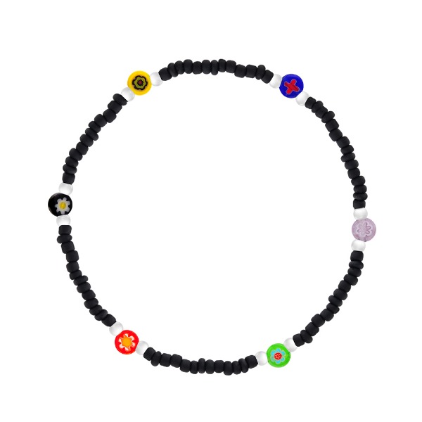 Luminous black Seed Beads Bracelet [MSJ-BZJ90072]