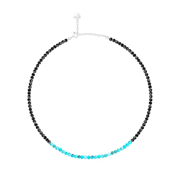 Turquoise Eunoia Natural Stone Beads Necklace [MSJ-BZJ90152]
