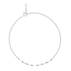 Halona 925 Silver Ankle bracelet [MSJ-SA170027]