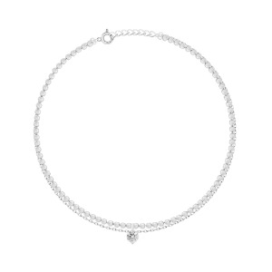 Iliana 925 Silver Ankle bracelet [MSJ-SA170040]