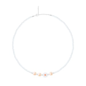 Daisy Brown Seed Beads Necklace [MSJ-BZJ90125]