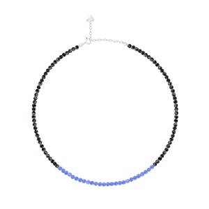 Blue Eunoia Natural Stone Beads Necklace [MSJ-BZJ90149]