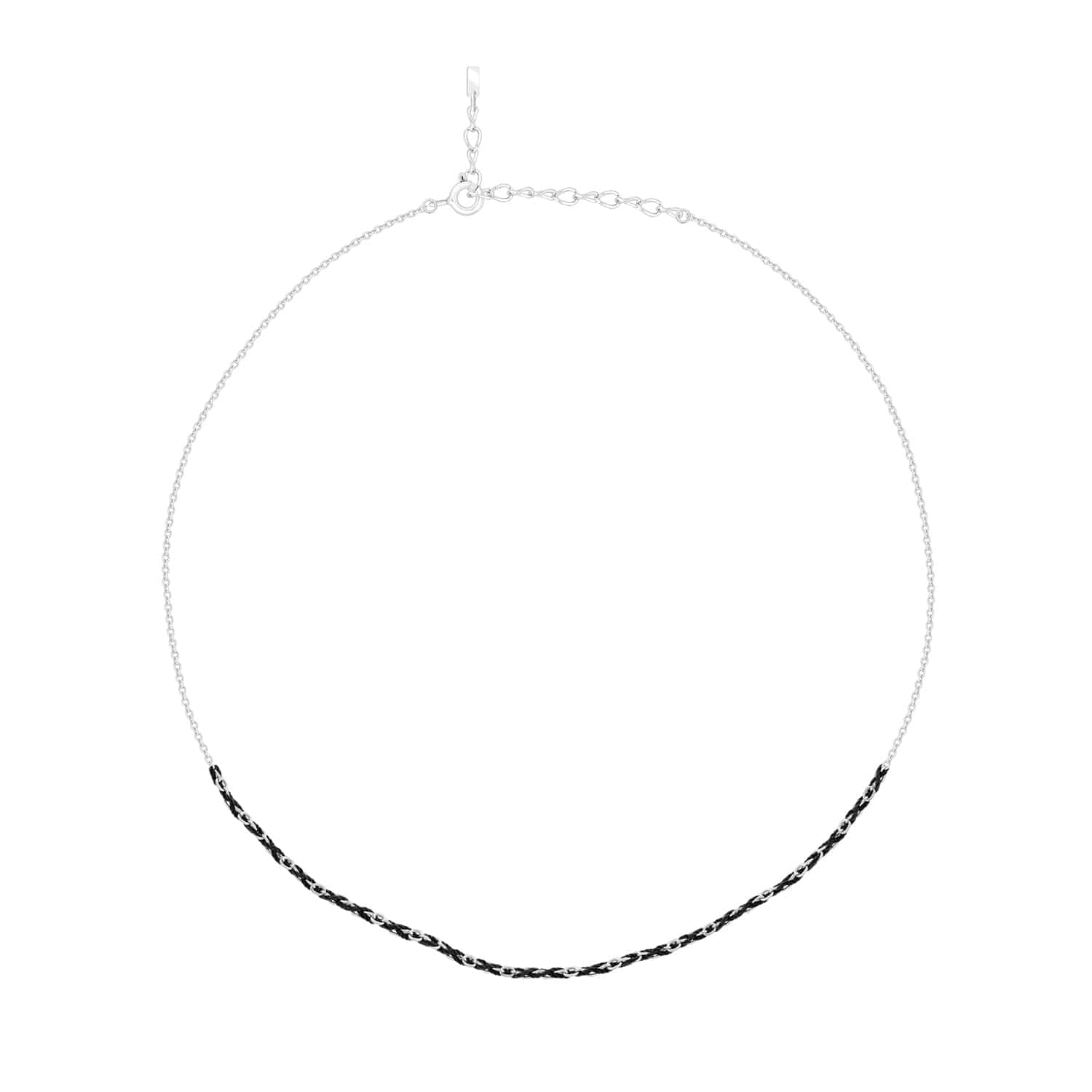 Chaos 925 silver Necklace [MSJ-190233]