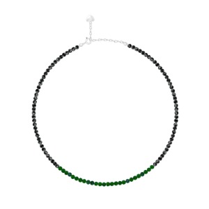 Emerald Eunoia Natural Stone Beads Necklace [MSJ-BZJ90146]