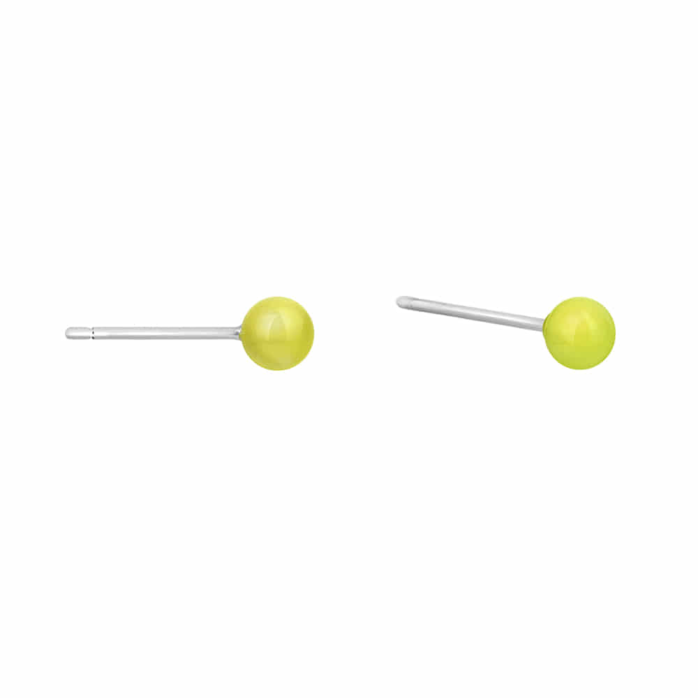 Idyllic Yellow Sugar 925 Silver Earring [선물포장/MSJ-30019]