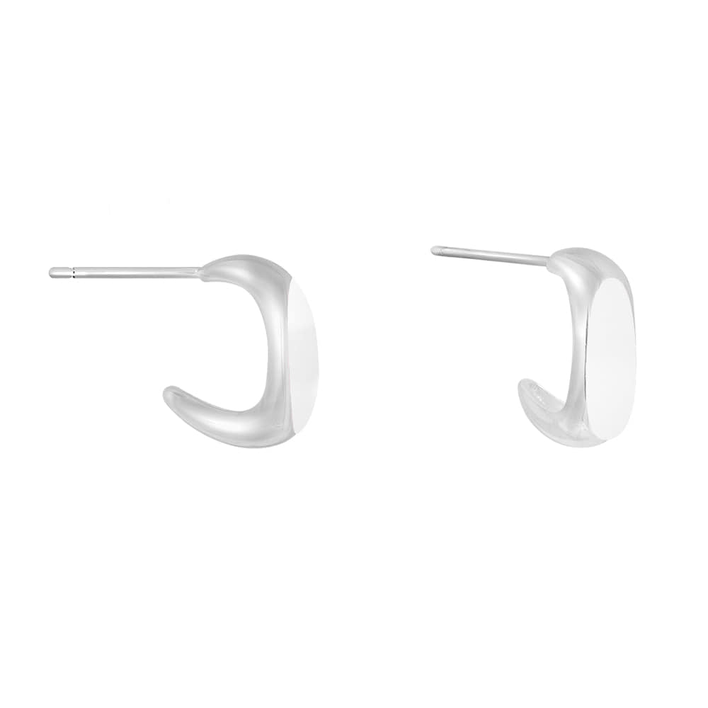 Idyllic White Roxy 925 Silver Earring [선물포장/MSJ-30022]