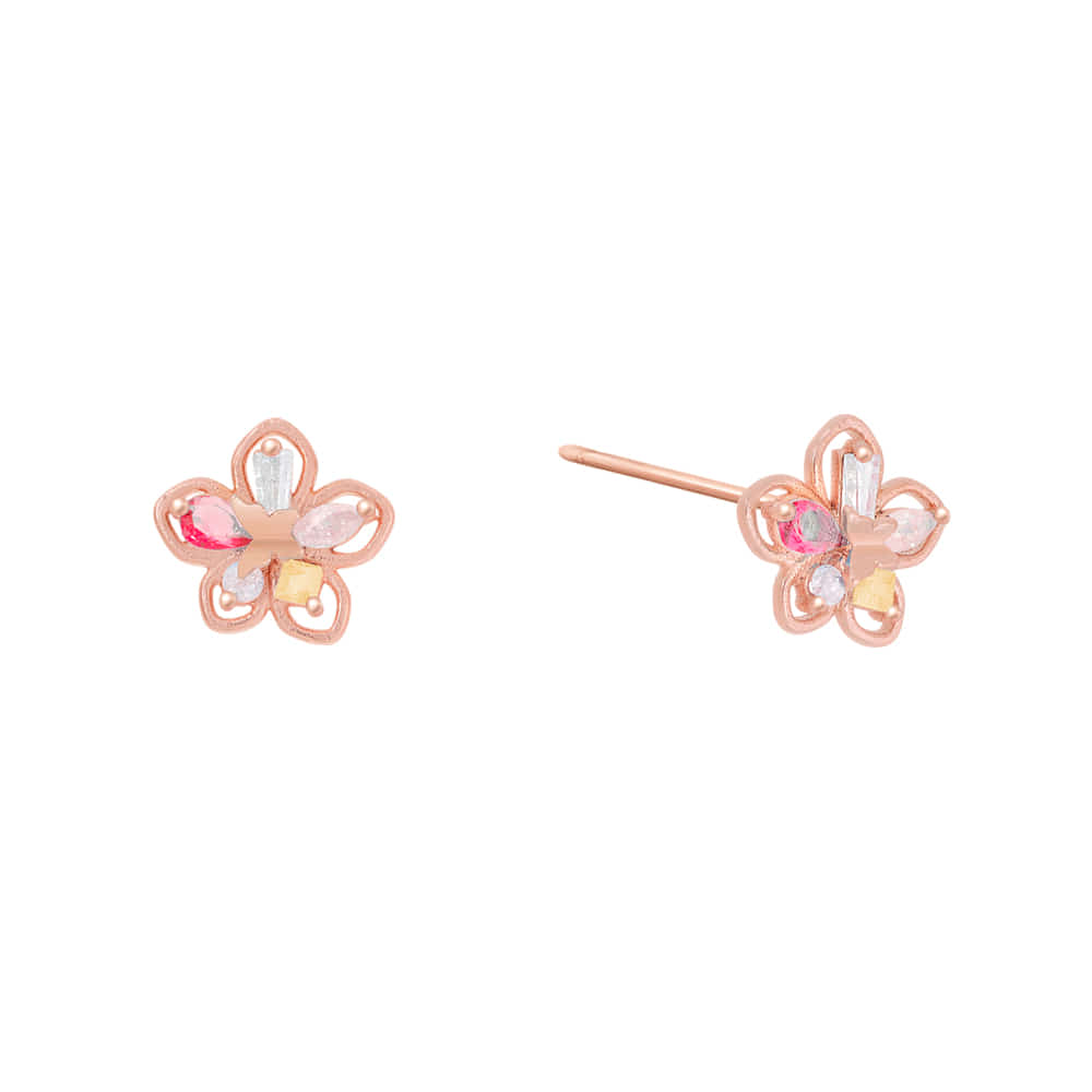 [핸드메이드 선물포장/925실버] &quot;Lilt Pink Ariel 925 Silver Earring&quot; 귀걸이+선물포장