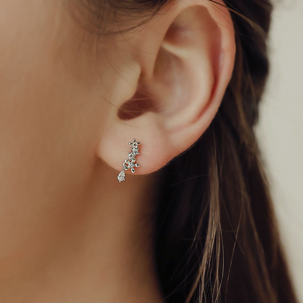 [핸드메이드선물포장] Idyllic Anima 925 Silver Earring