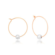 [아티카]Round &amp; Ball Separate Silver Earrings[925silver]