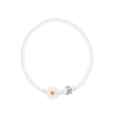 Daisy Rainbow Seed Beads Bracelet [MSJ-BZJ90122]