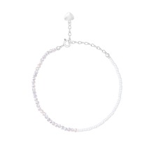 Beatrice white Crystal Beads Bracelet [MSJ-BZJ90112]