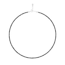 Bijou black Crystal Beads Necklace [MSJ-BZJ90015]
