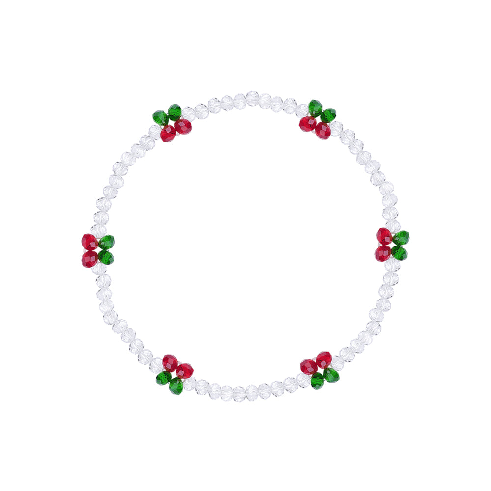 Penda Red Cherry Bracelet [선물포장/MSJ-BZJ90254]