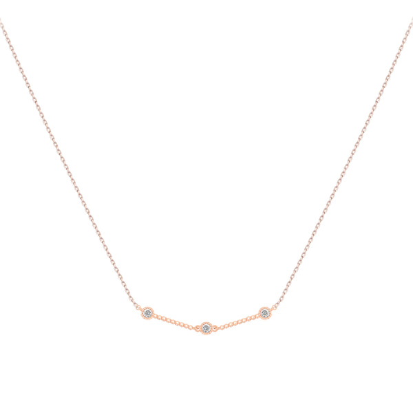 Paisley 14K gold Necklace [MSJ-N11017]