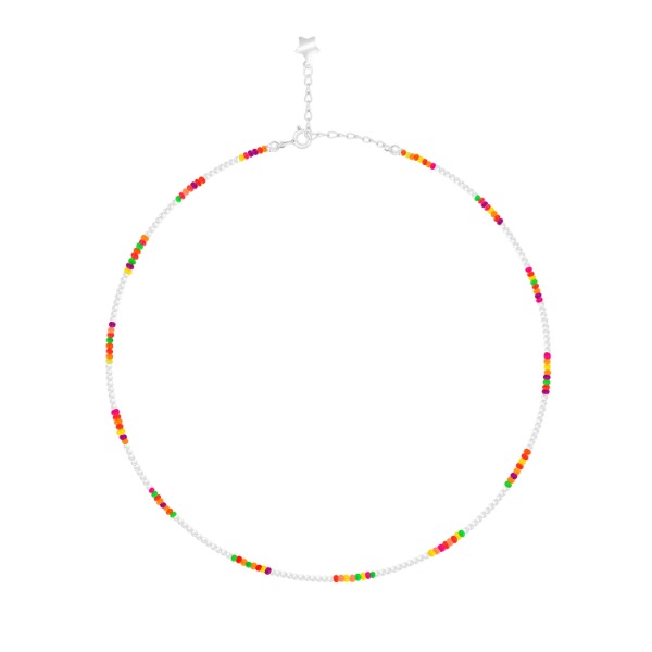 Iuculent Seed Beads Necklace [MSJ-BZJ90024]