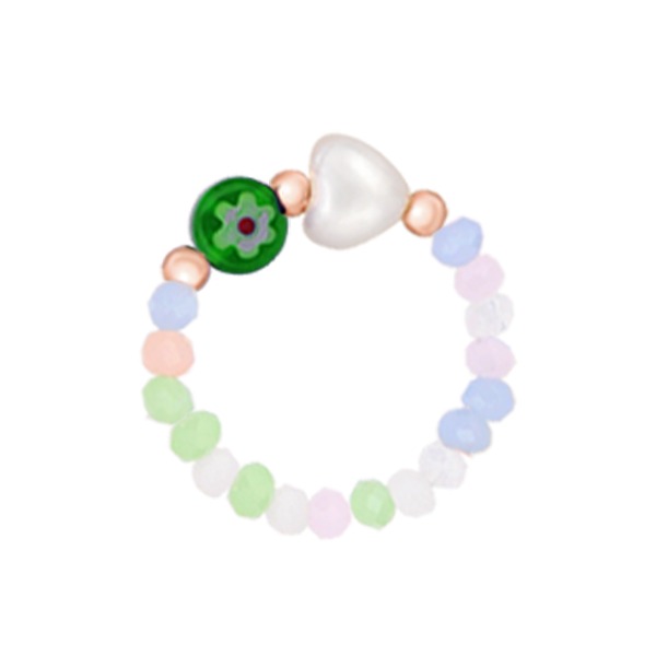 Kara Crystal Beads Ring [MSJ-BZJ90189]