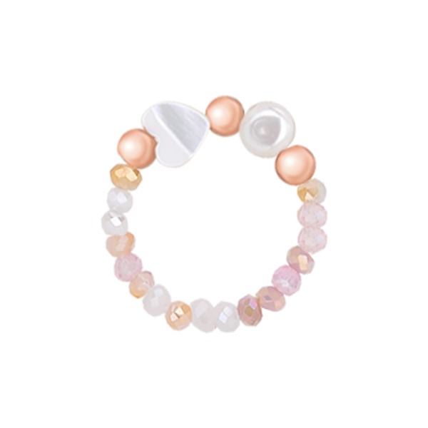 Jenifer Crystal Beads Ring [MSJ-BZJ90191]