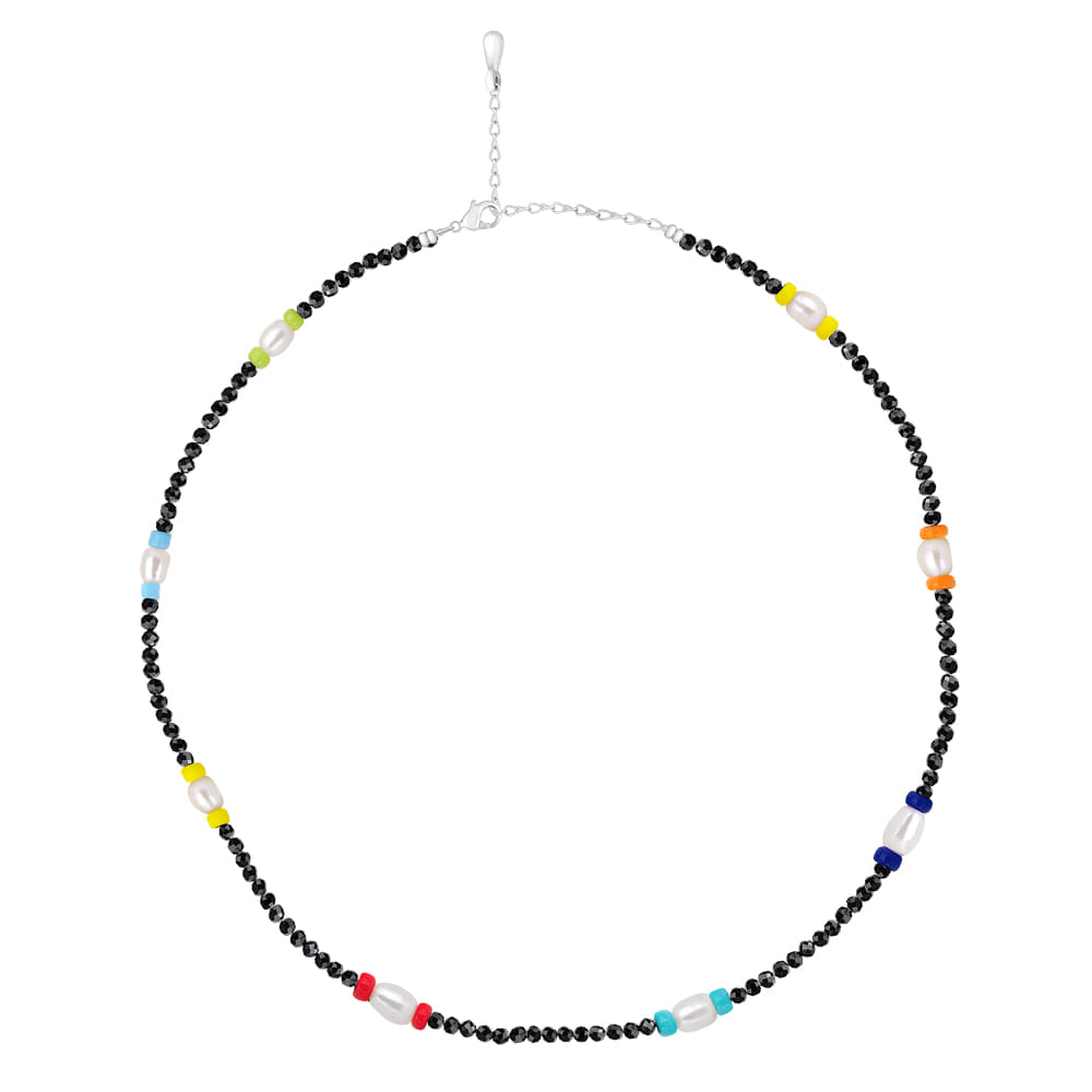 Lala Crystal Beads Necklace [MSJ-BZJ90185]