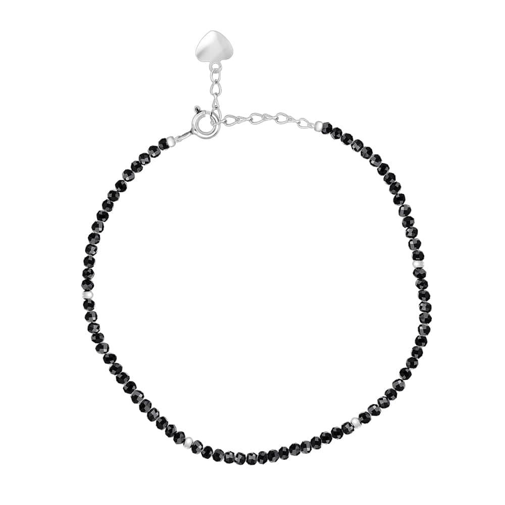 Pavel Black Crystal Beads Bracelet [MSJ-BZJ90167]