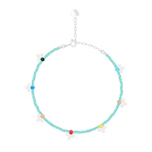 Apricity blue Natural Stone Beads Bracelet [MSJ-BZJ90041]