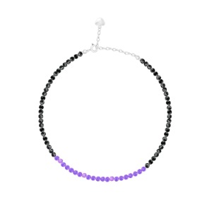 Violet Eunoia Natural Stone Beads Bracelet [MSJ-BZJ90144]