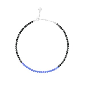 Blue Eunoia Natural Stone Beads Bracelet [MSJ-BZJ90150]