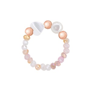 Jenifer Crystal Beads Ring [MSJ-BZJ90191]