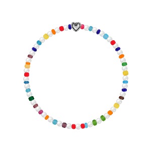 IridescentRonud Crystal Beads Bracelet [MSJ-BZJ90030]