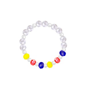 Blue Point Rosemary Crystal Beads Ring [MSJ-BZJ90134]