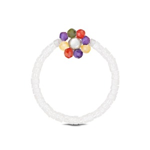 Asher Crystal Beads Ring [MSJ-BZJ90011]