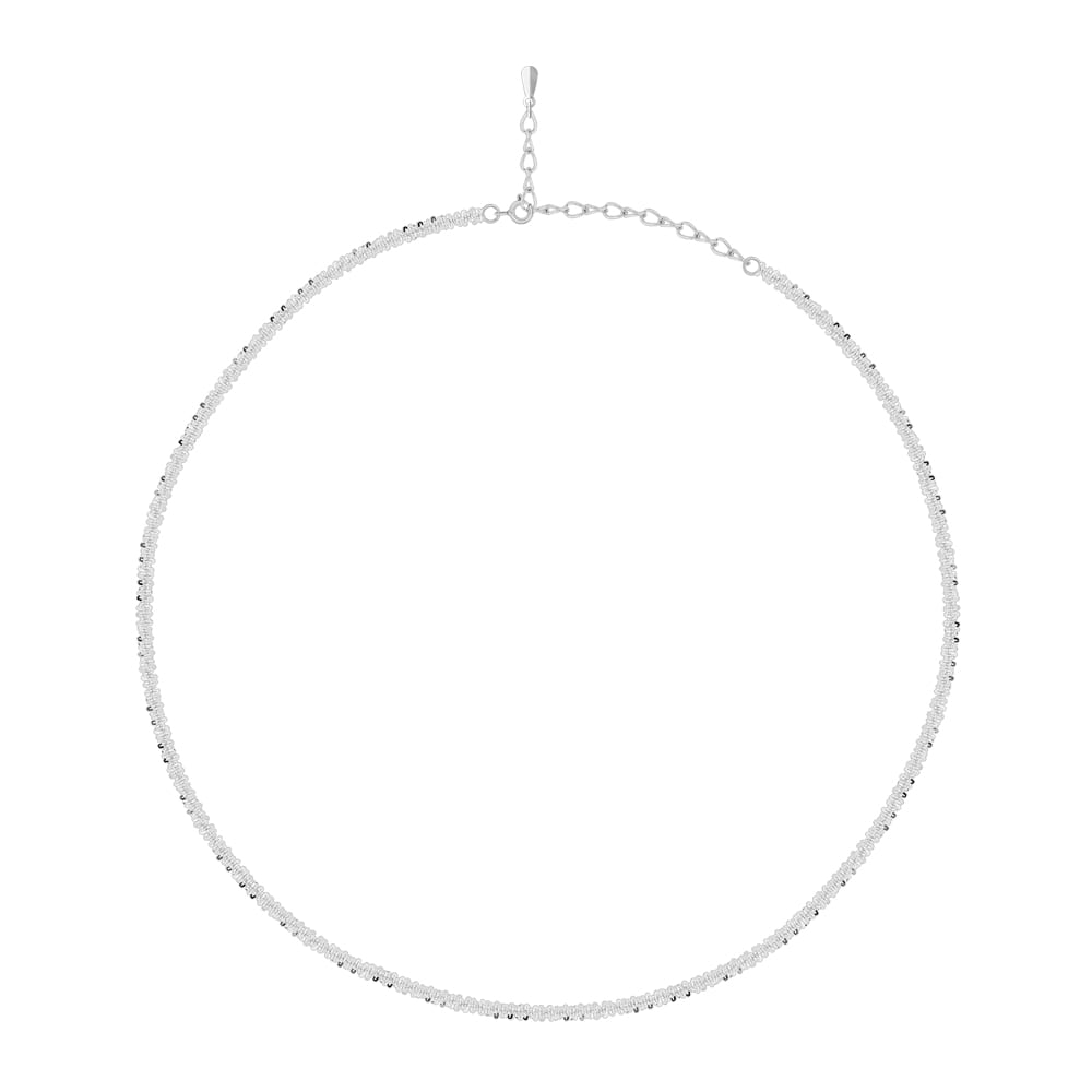 Idyllic Calla 925 Silver Necklace [선물포장/MSJ-30053]