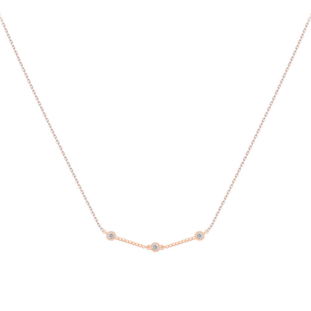 Paisley 14K gold Necklace [MSJ-N11017]