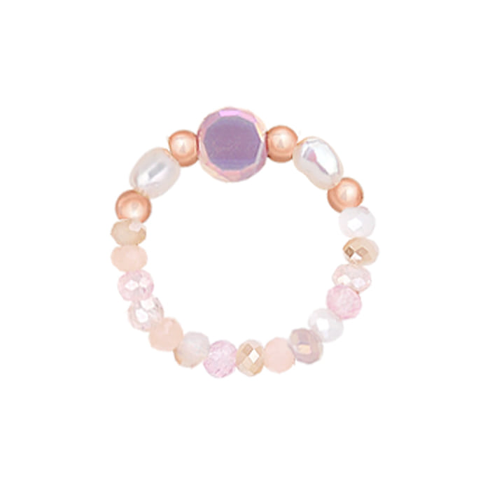 Hubert Crystal Beads Ring [MSJ-BZJ90197]