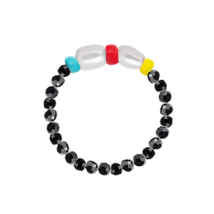 Lala Crystal Beads Ring [MSJ-BZJ90187]