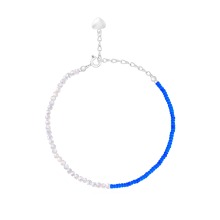 Beatrice blue Crystal Beads Bracelet [MSJ-BZJ90114]