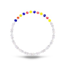 Blue Point Rosemary Crystal Beads Bracelet [MSJ-BZJ90133]