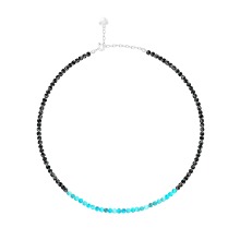 Turquoise Eunoia Natural Stone Beads Necklace [MSJ-BZJ90152]