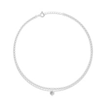 Iliana 925 Silver Ankle bracelet [MSJ-SA170040]