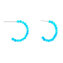 Radiant Turquoise Natural Stone Beads Earring [MSJ-BZJ90108]