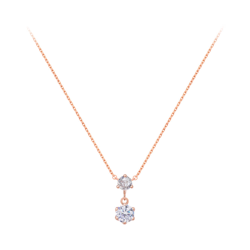 Lani Raina 925 Silver Necklace [선물포장/MSJ-190427]